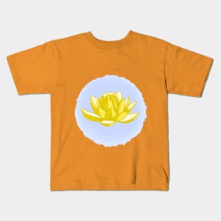 Banana Flower Lotus Kids T-Shirt